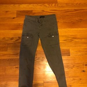 Kids Green Low Waisted Camo Pants